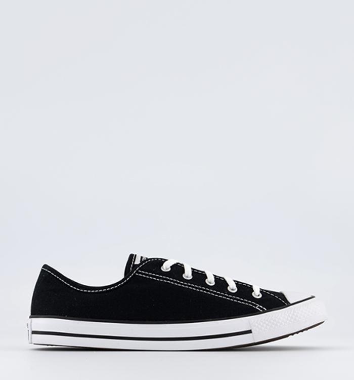 Converse All Star Dainty Trainers Black White Black