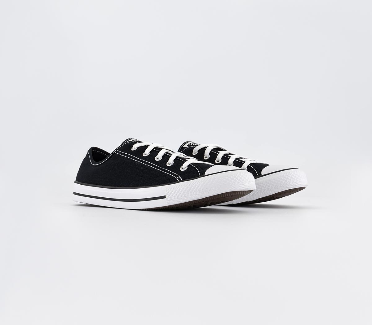 Converse All Star Dainty Trainers Converse All Star Dainty Trainers Black White Black