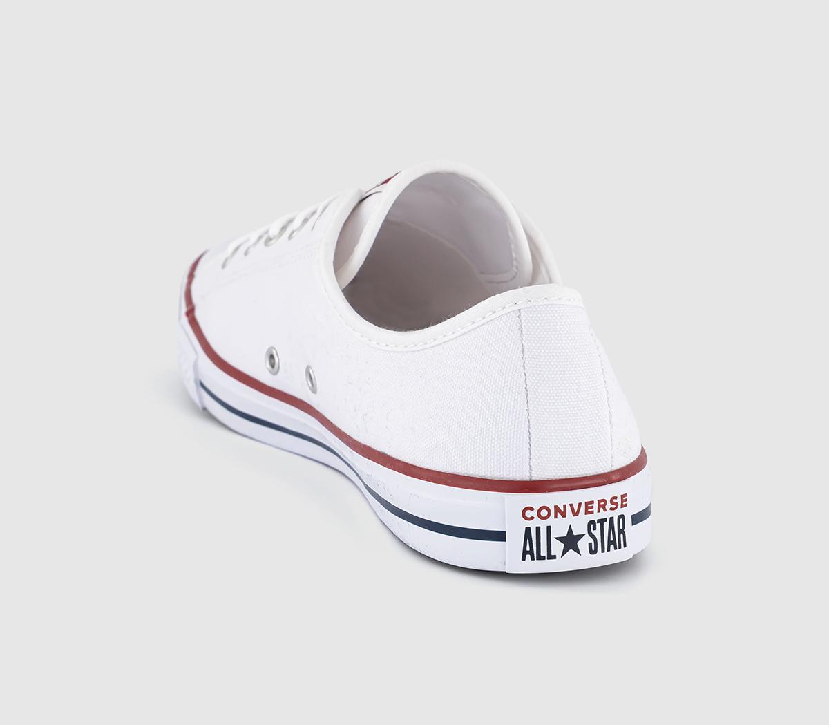 Converse All Star Dainty Trainers Converse All Star Dainty Trainers White Red Blue