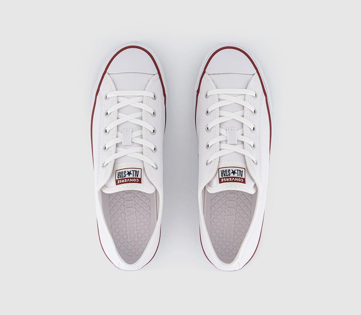 Converse All Star Dainty Trainers Converse All Star Dainty Trainers White Red Blue