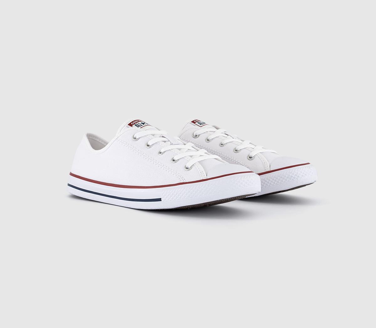 Converse All Star Dainty Trainers Converse All Star Dainty Trainers White Red Blue
