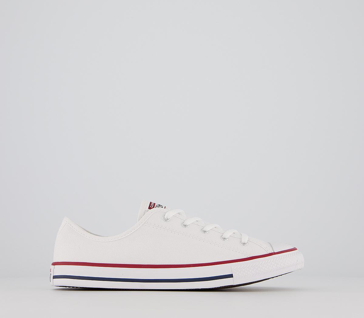 ConverseAll Star Dainty TrainersWhite Red Blue