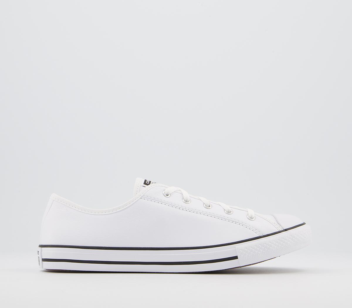 ConverseAll Star Dainty TrainersLeather White Black White