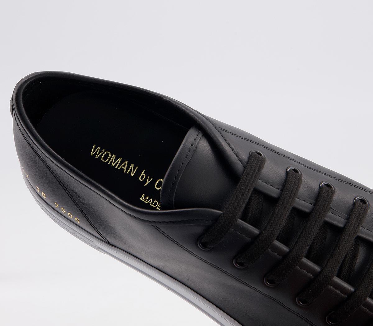 Common Projects Tournament Low Super Trainers Common Projects Tournament Low Super Trainers Black White