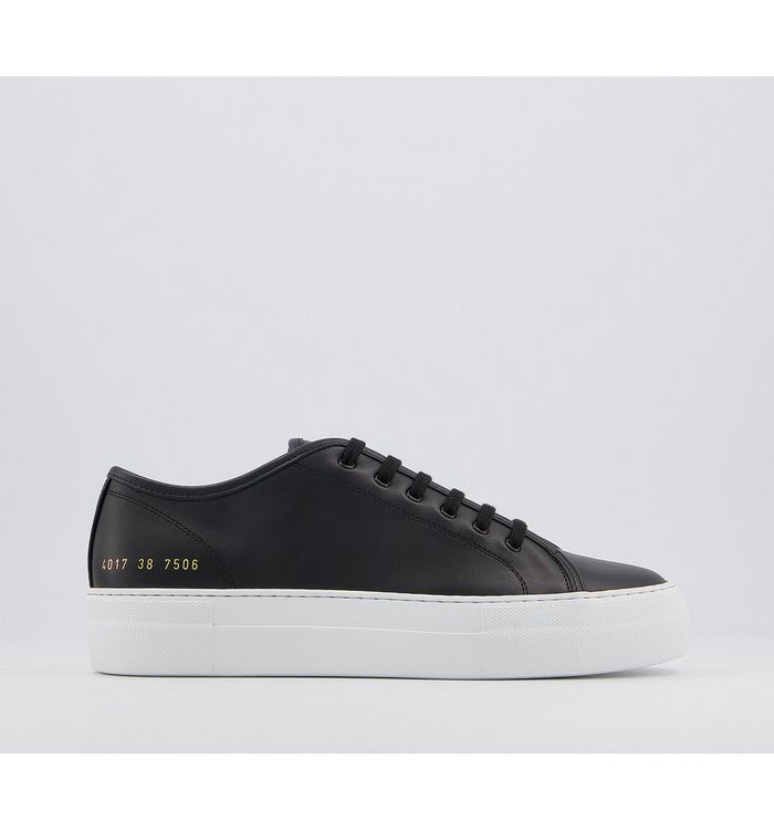 Common Projects Tournament Low Super Trainers Black White