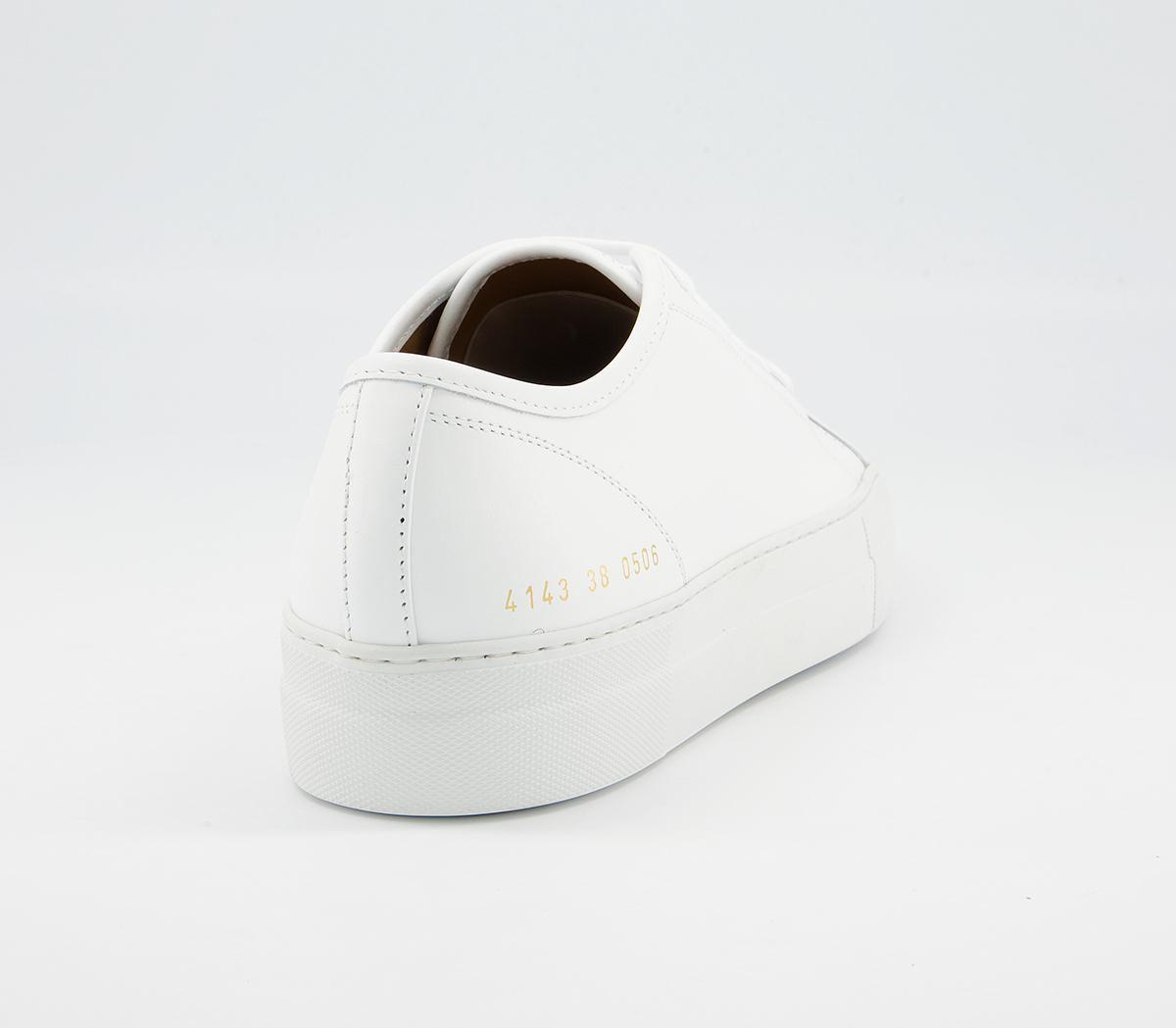Common Projects Tournament Low Super Trainers Common Projects Tournament Low Super Trainers White