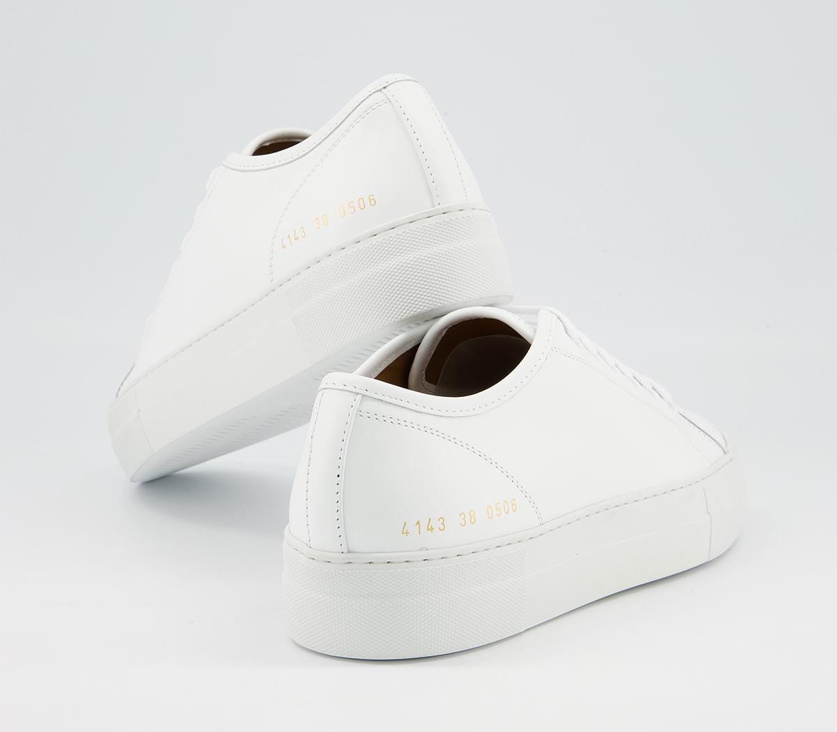 Common Projects Tournament Low Super Trainers Common Projects Tournament Low Super Trainers White