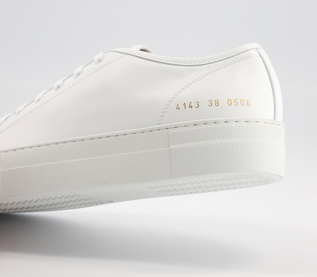 Common Projects Tournament Low Super Trainers Common Projects Tournament Low Super Trainers White