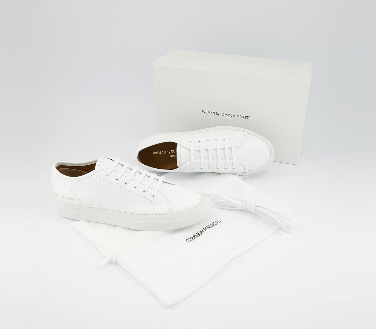 Common Projects Tournament Low Super Trainers Common Projects Tournament Low Super Trainers White