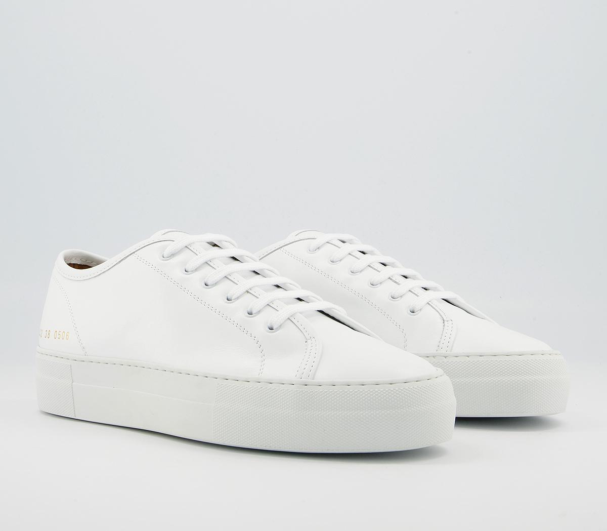 Common Projects Tournament Low Super Trainers Common Projects Tournament Low Super Trainers White