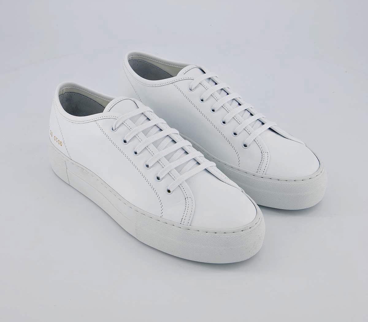 Common ProjectsTournament Low Super TrainersWhite Leather