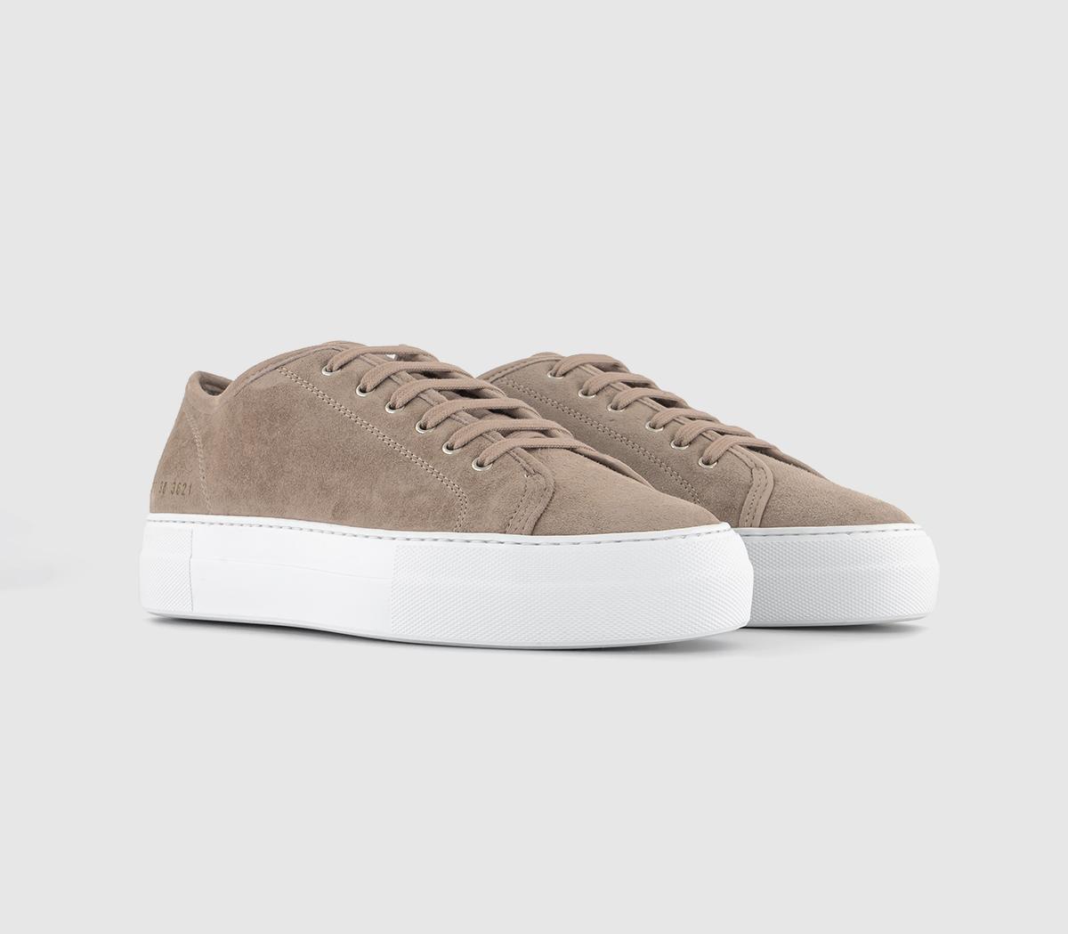 Common ProjectsTournament Low Super Trainers Brown Shearling