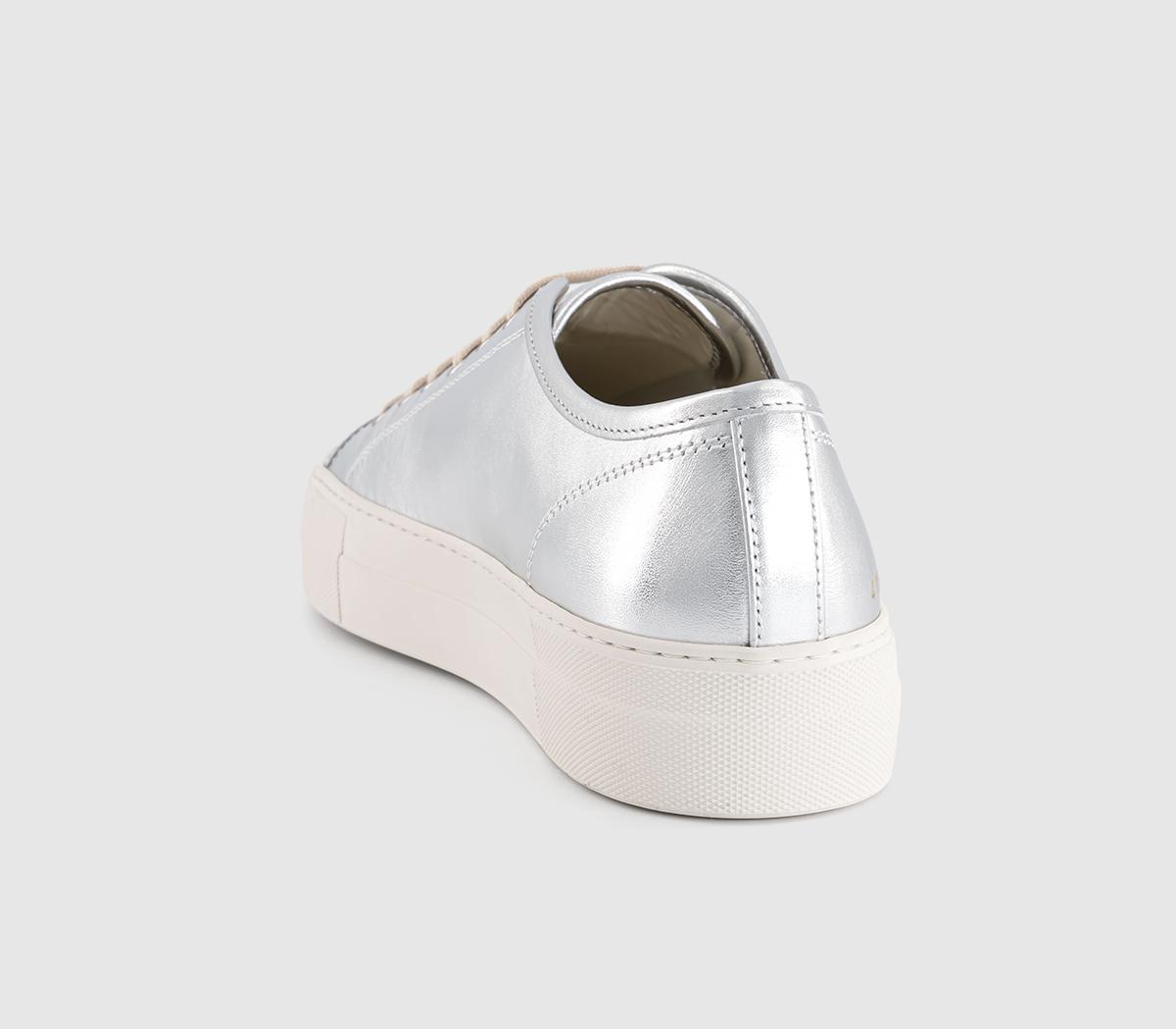 Common ProjectsTournament Low Super TrainersSilver Leather