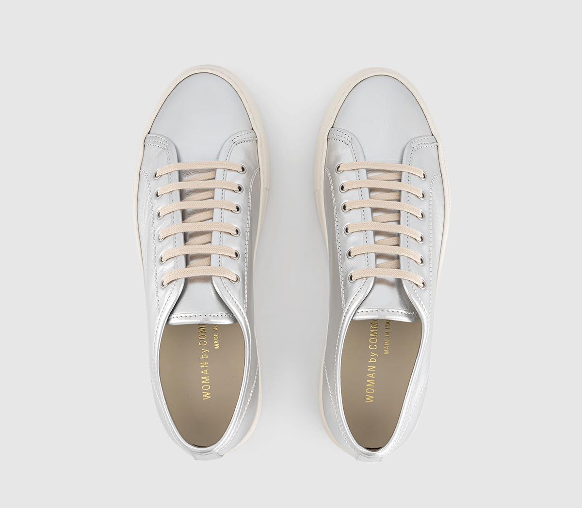 Common ProjectsTournament Low Super TrainersSilver Leather