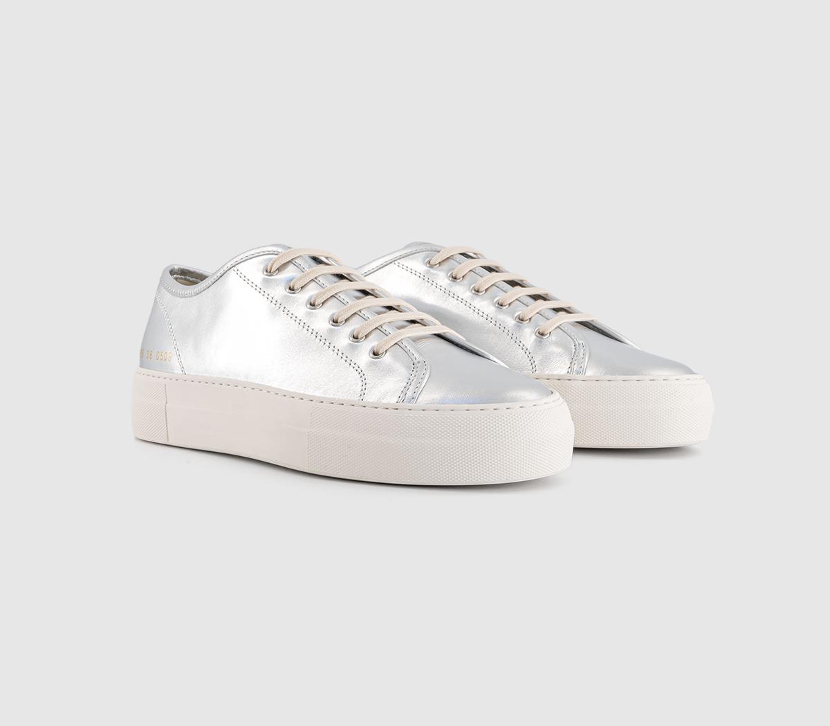 Common ProjectsTournament Low Super TrainersSilver Leather