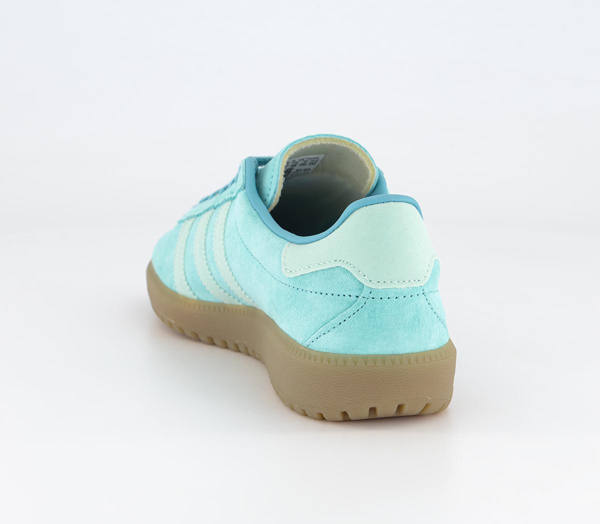 adidasBermuda TrainersSky Blue White Gum