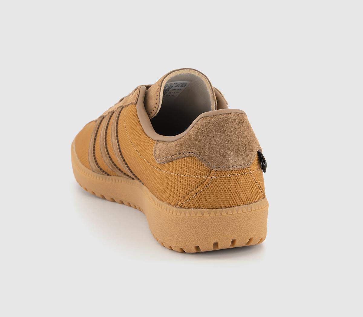 adidasBermuda TrainersMesa Brown Desert Gum