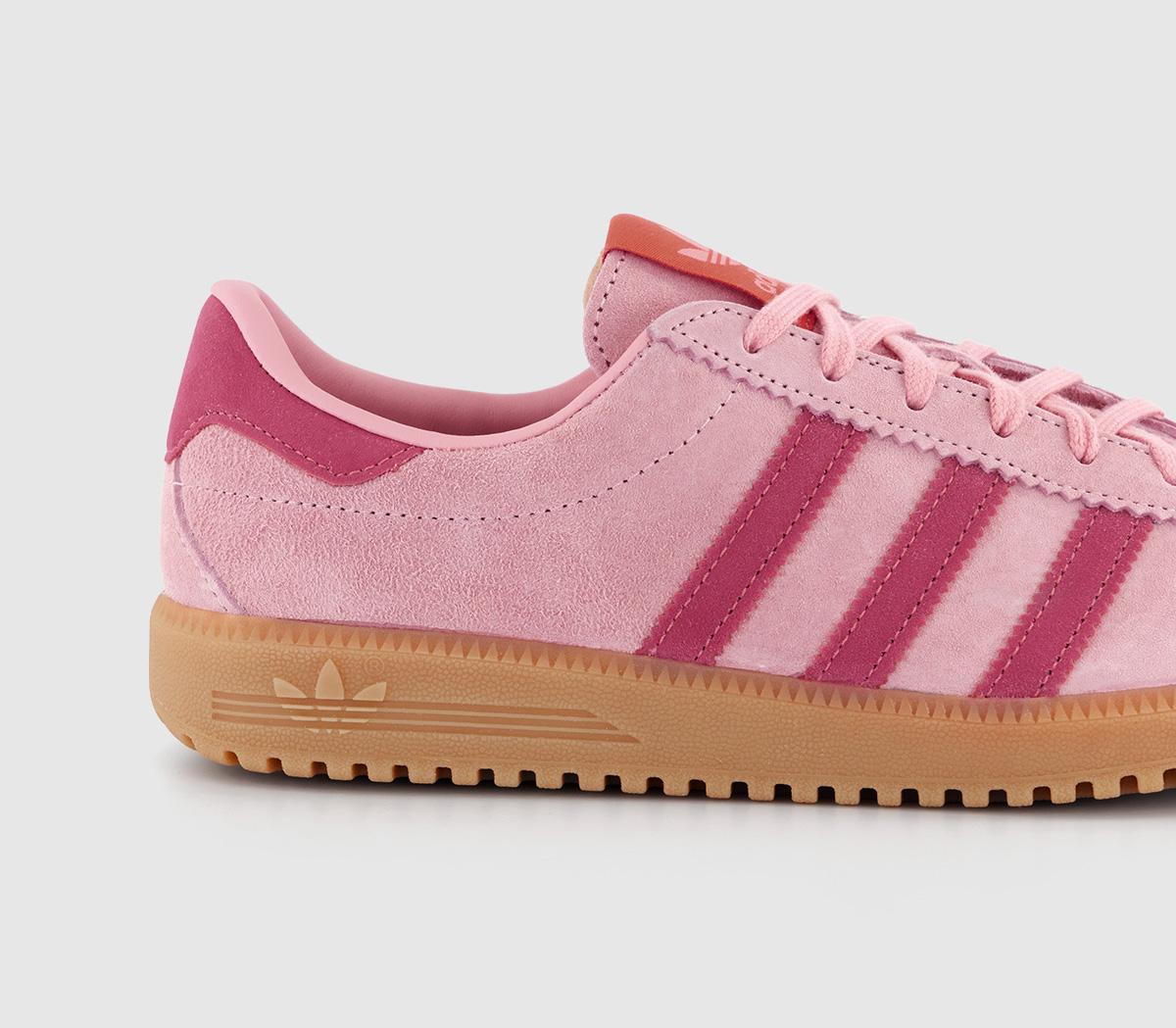 adidas Bermuda Trainers Semi Pink Spark Preloved Scarlet Gum