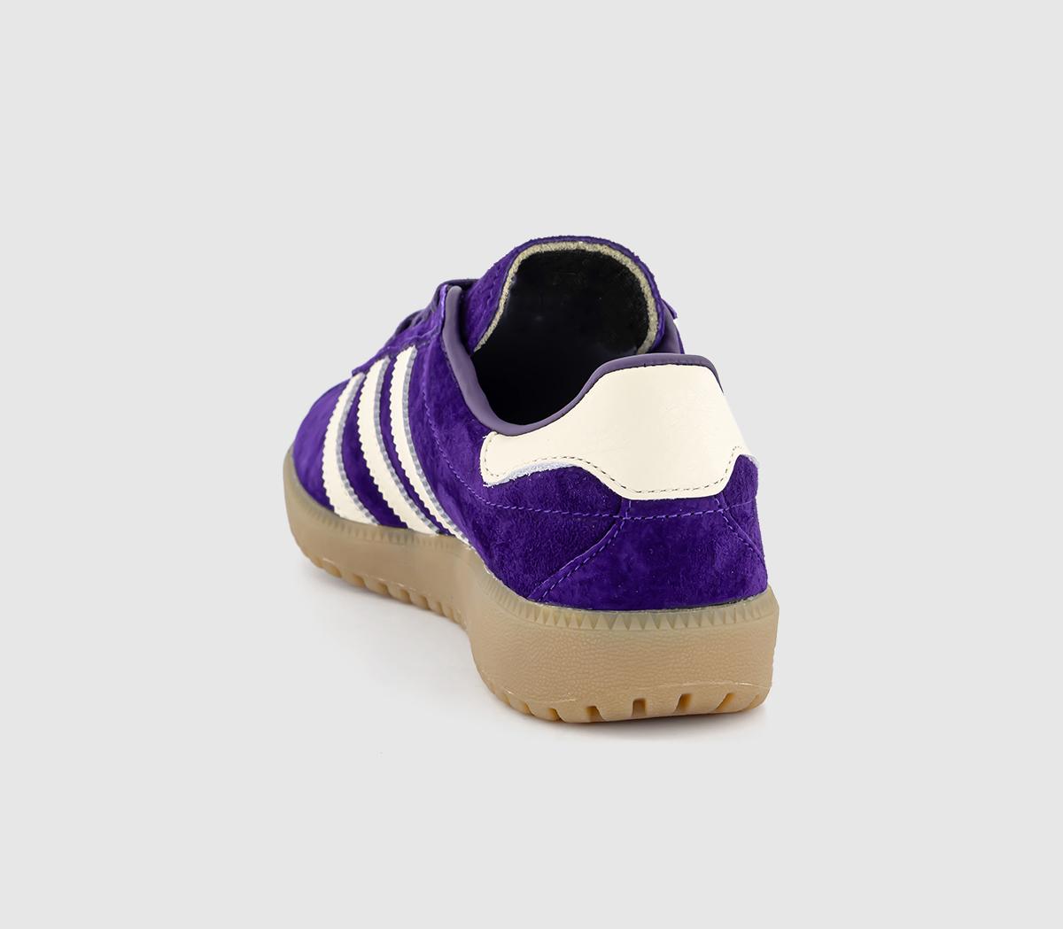 adidasBermuda TrainersCollegiate Purple Cream White Dark Purple
