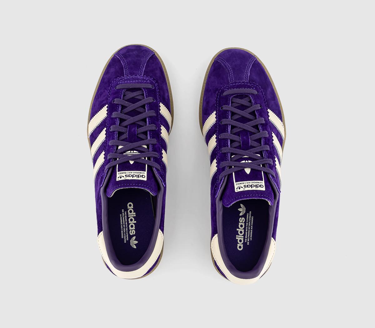 adidasBermuda TrainersCollegiate Purple Cream White Dark Purple