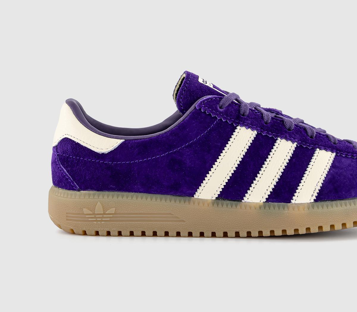adidasBermuda TrainersCollegiate Purple Cream White Dark Purple