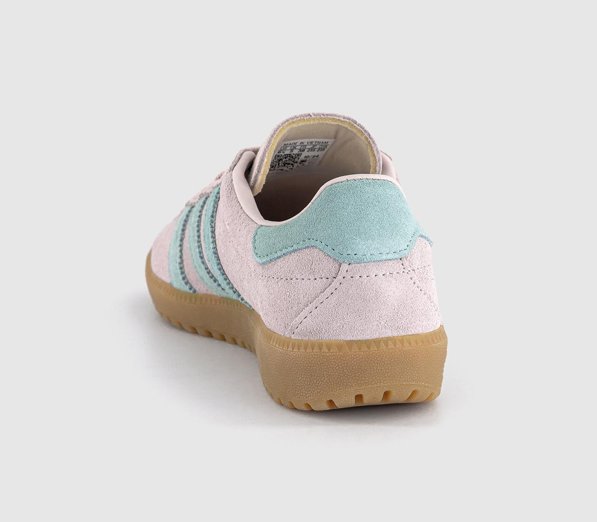 adidasBermuda TrainersPutty Mauve Semi Flash Aqua Gum