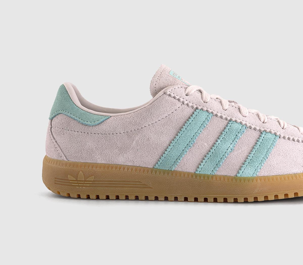 adidasBermuda TrainersPutty Mauve Semi Flash Aqua Gum