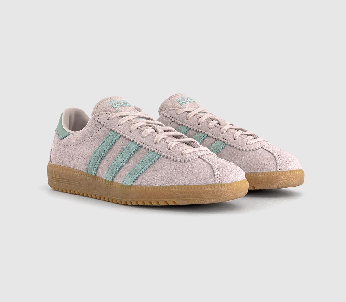 adidasBermuda TrainersPutty Mauve Semi Flash Aqua Gum