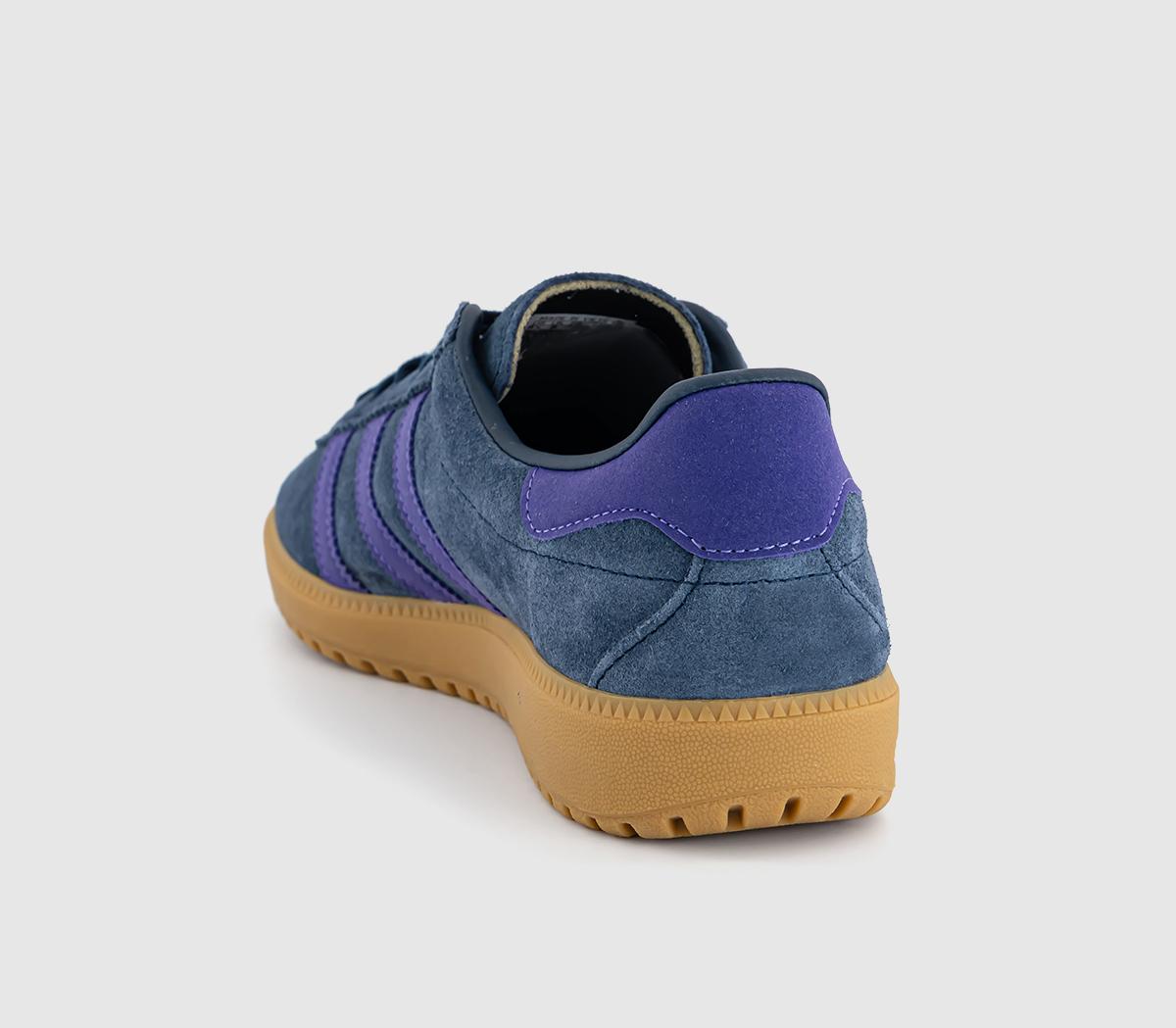 adidasBermuda TrainersNight Indigo Purple Rush Gum