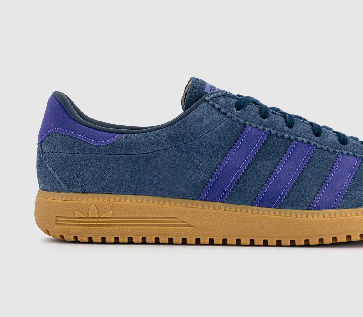 adidasBermuda TrainersNight Indigo Purple Rush Gum