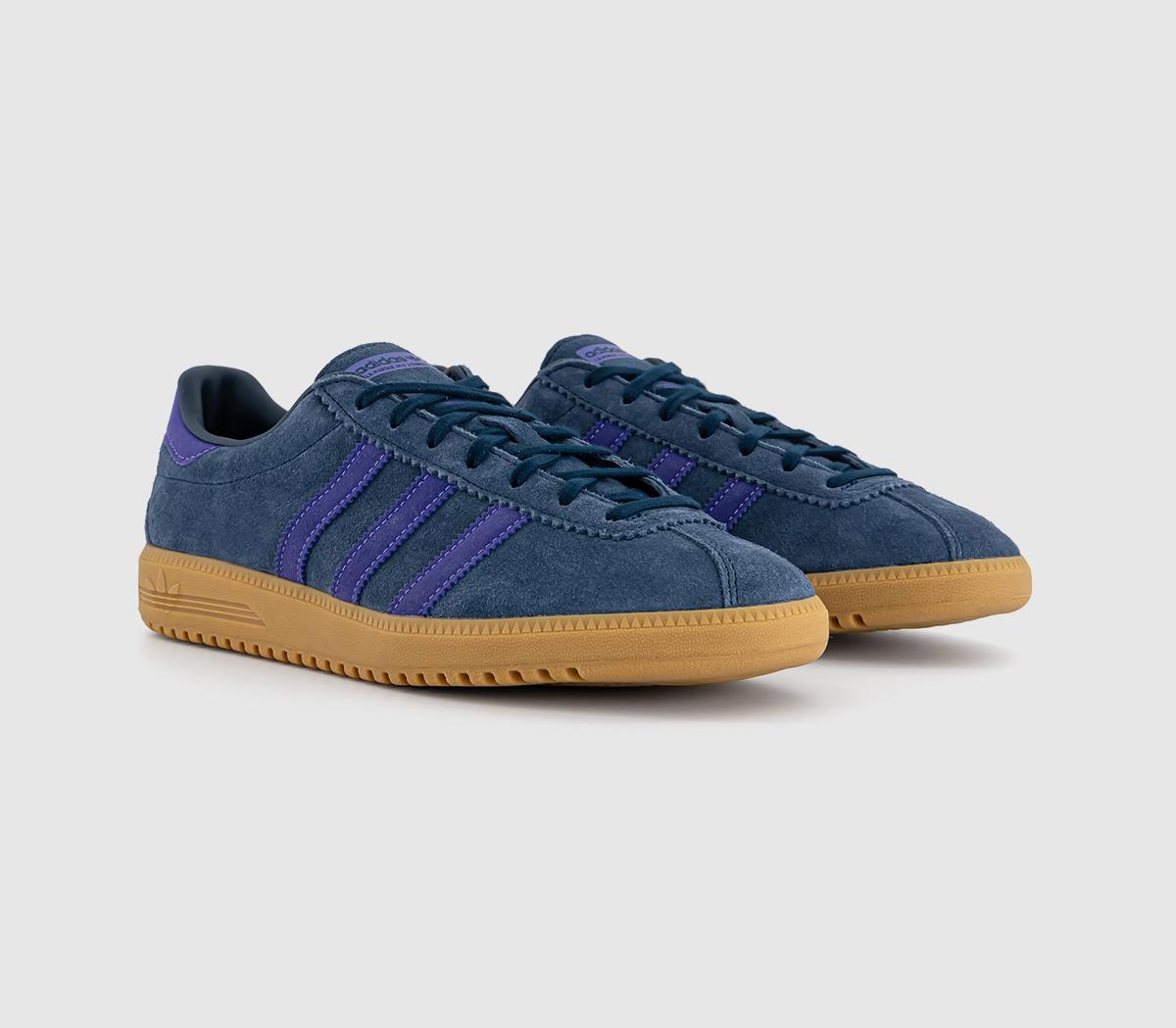 adidasBermuda TrainersNight Indigo Purple Rush Gum