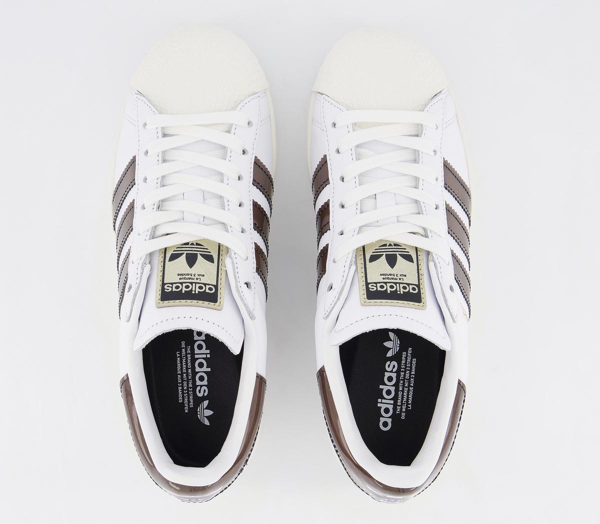adidas gazelle silver green womens adidas Originals Women Superstar Bold White FV3334, 8.5