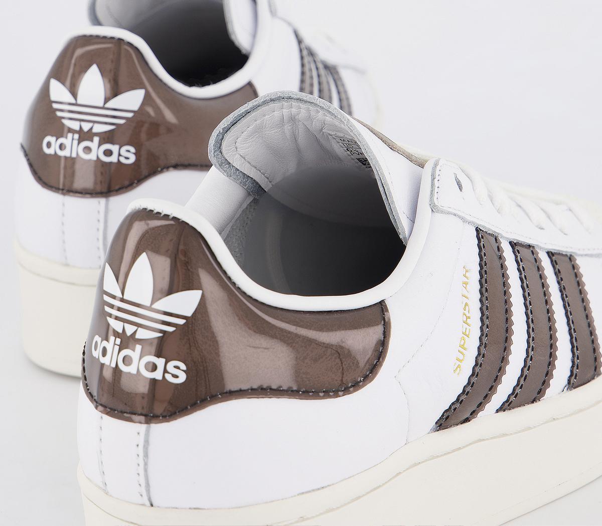 adidasSuperstar Bold TrainersWhite White Black