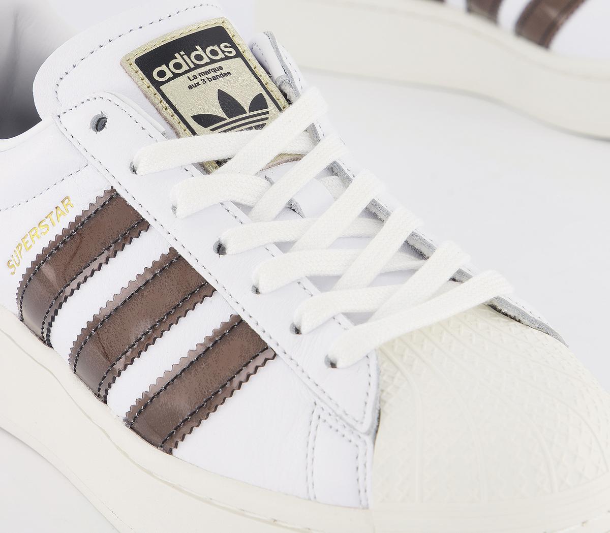 adidas gazelle silver green womens adidas Originals Women Superstar Bold White FV3334, 8.5