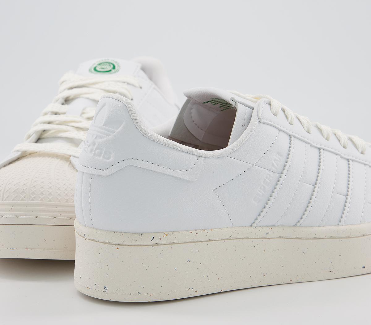 adidas Superstar Bold 'Clean Classics' Trainers White Off White Sustainable  - Women's Trainers