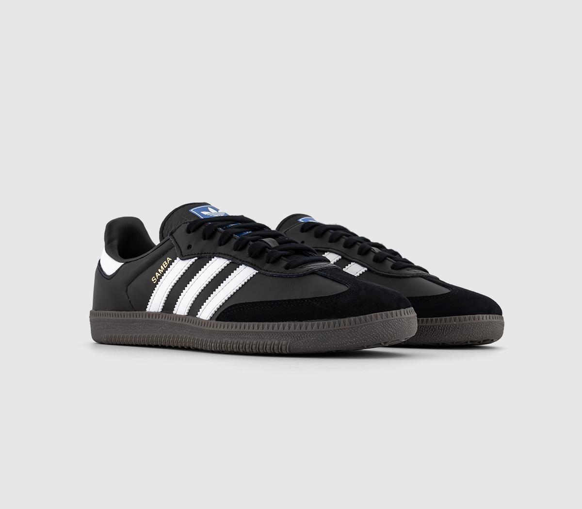 adidas Samba OG Trainers Black White - Men's Trainers