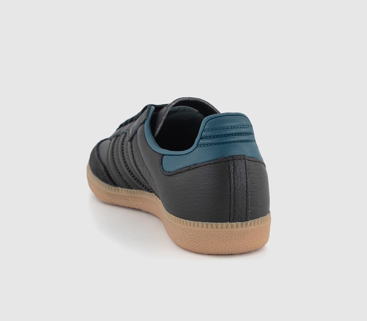 adidas gazelle silver green womens adidas Women's Originals Samba OG "Black Clear Granite"