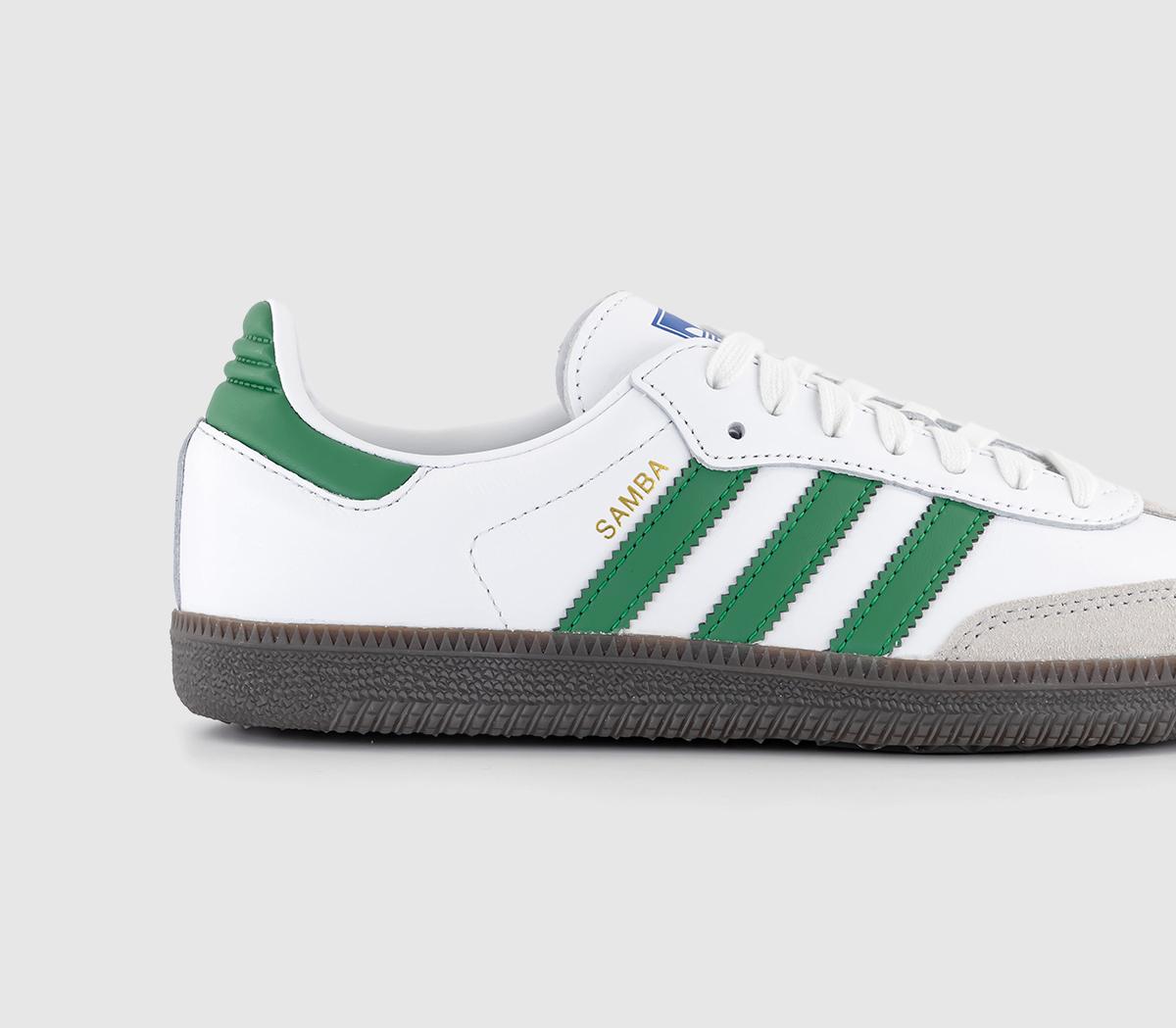 adidasSamba OG TrainersWhite Green
