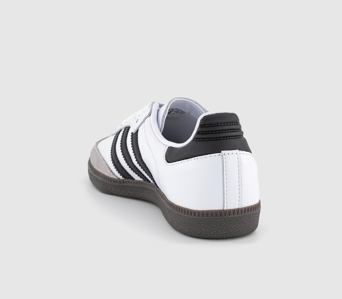 adidasSamba OG Trainers White Black Granite