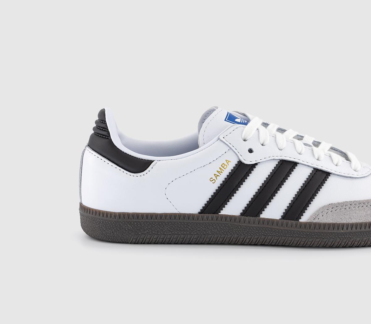 adidasSamba OG Trainers White Black Granite