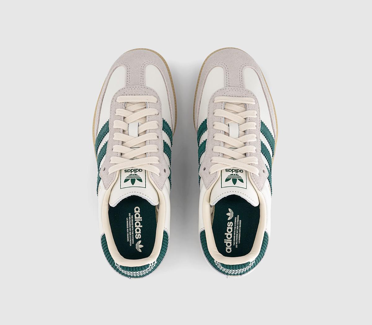 adidasSamba OG TrainersCloud White Collegiate Green Gum