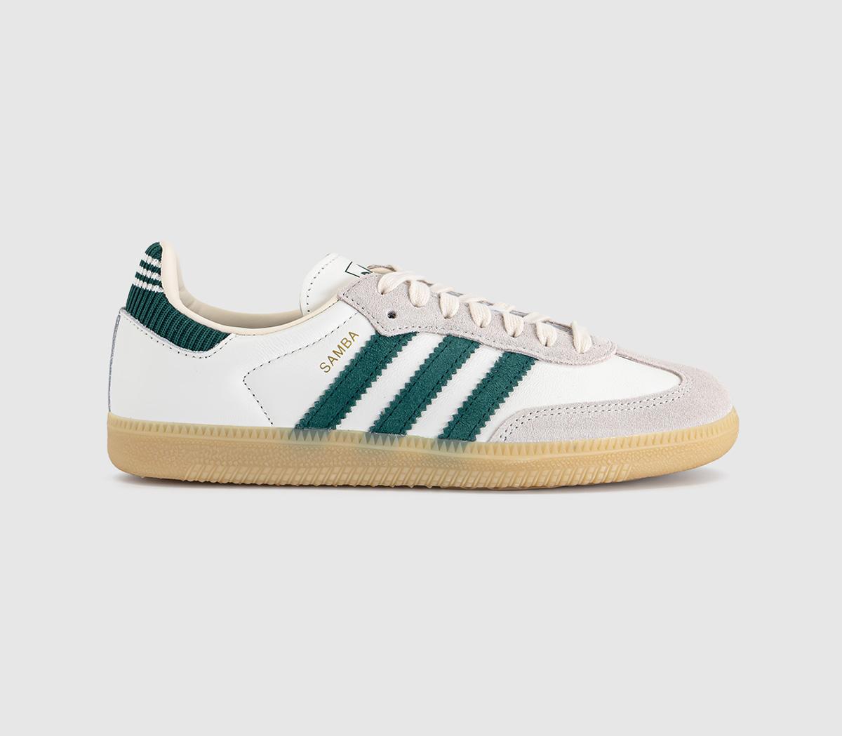 adidasSamba OG TrainersCloud White Collegiate Green Gum
