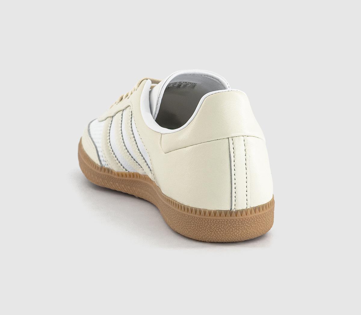 adidasSamba OG TrainersWhite Off White Gum