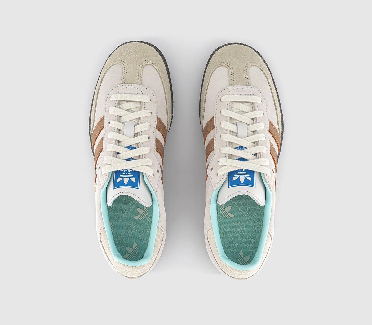 adidasSamba OG TrainersCrystal White Clay Strata