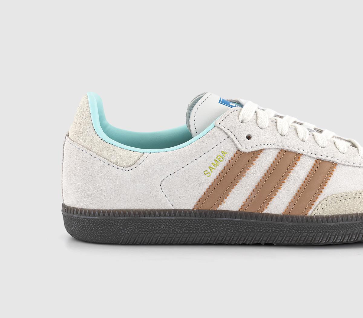 adidasSamba OG TrainersCrystal White Clay Strata