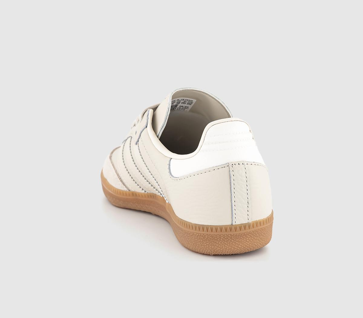 adidas Samba OG Trainers Alumina Chalk White Wonder Beige - adidas