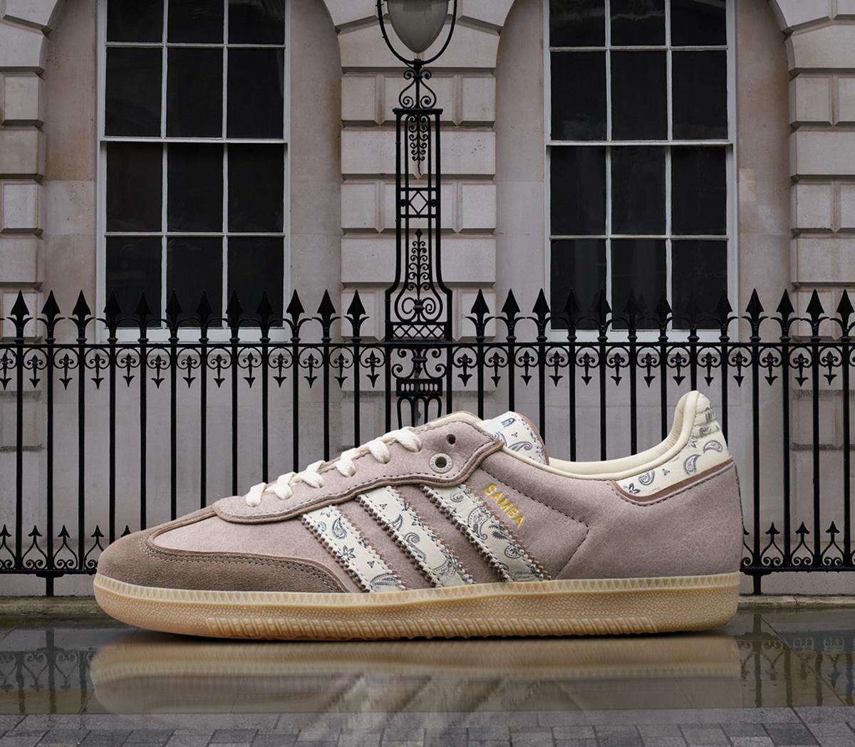adidas Samba OG Trainers Pantone Off White Clay Offspring - Men's