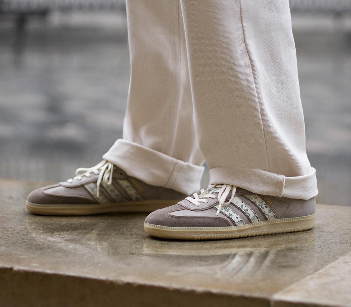 adidas Samba OG Trainers Pantone Off White Clay Offspring - Men's