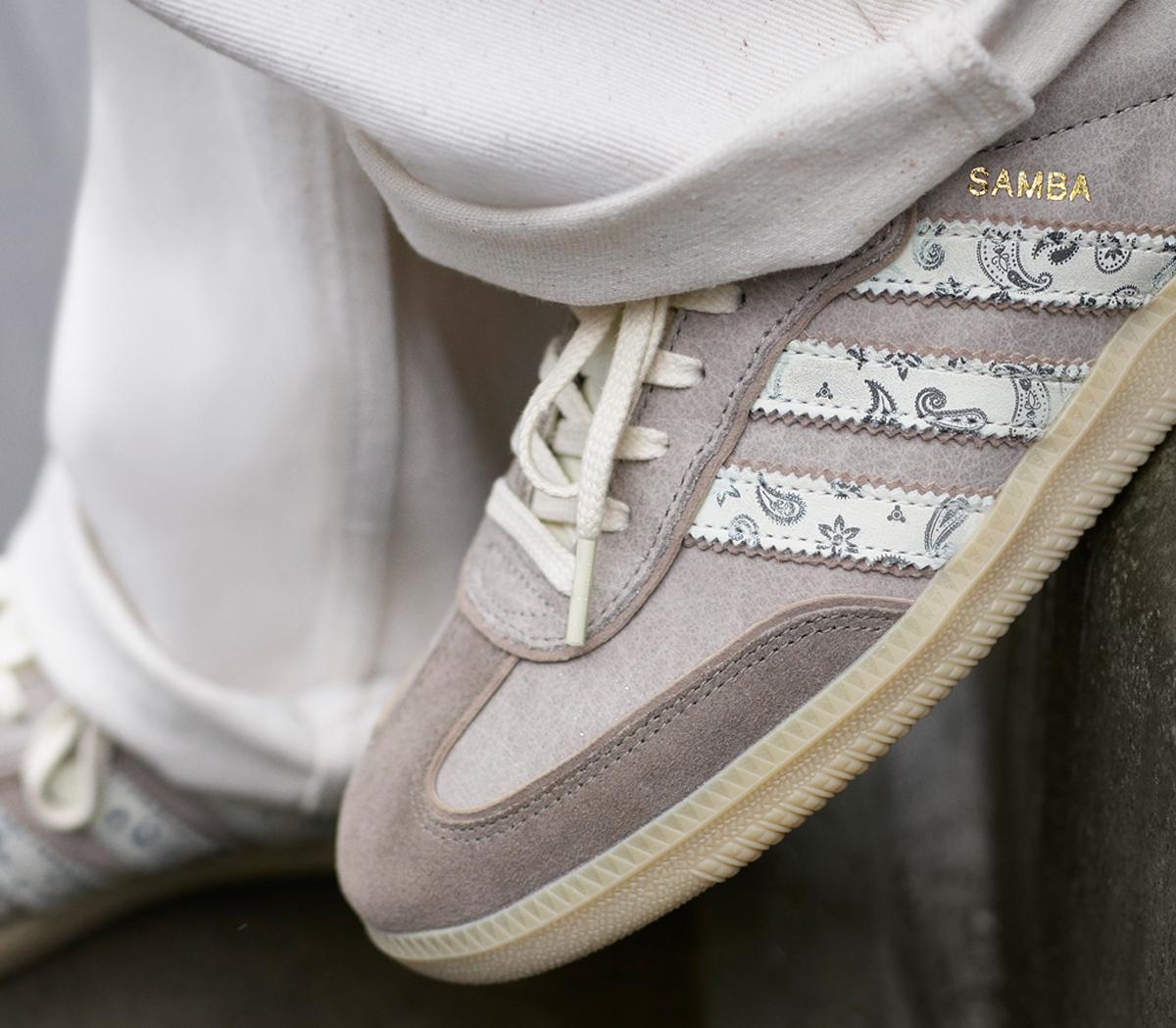adidas Samba OG Trainers Pantone Off White Clay Offspring - Men's