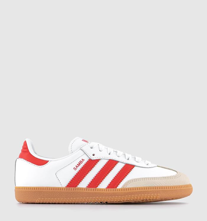 Originals superstar og trainers in white and outlet red